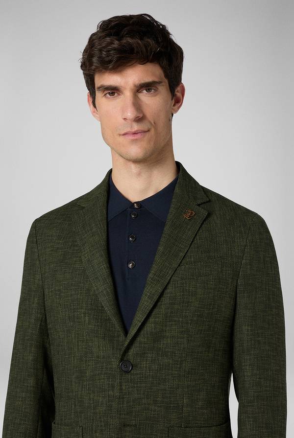 Pull Pal Zileri Giacca Brera in misto lana, cotone e nylon Qualità