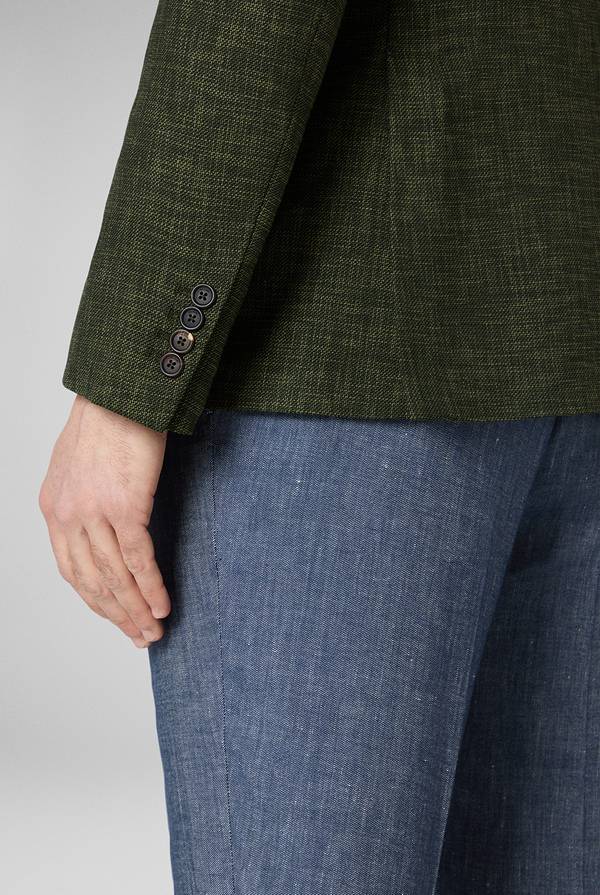 Pull Pal Zileri Giacca Brera in misto lana, cotone e nylon Qualità