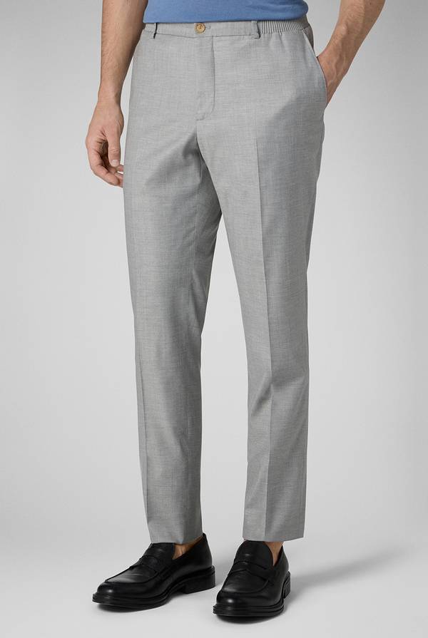 Pull Pal Zileri Pantalone classico in lana e bamboo Novità