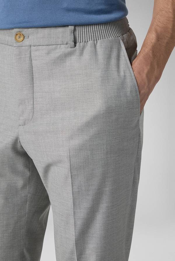 Pull Pal Zileri Pantalone classico in lana e bamboo Novità