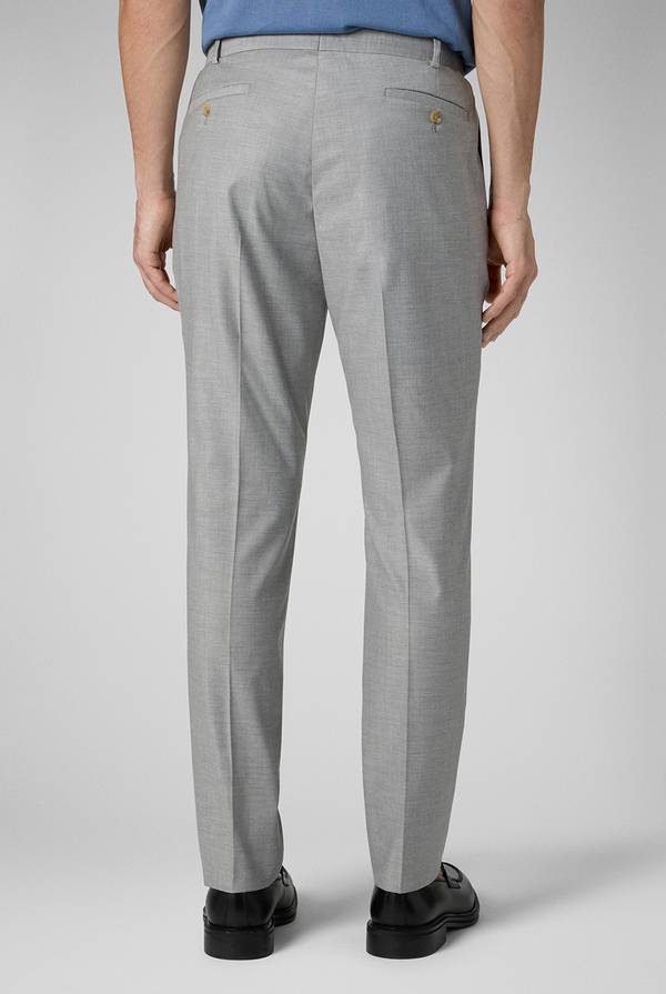 Pull Pal Zileri Pantalone classico in lana e bamboo Novità