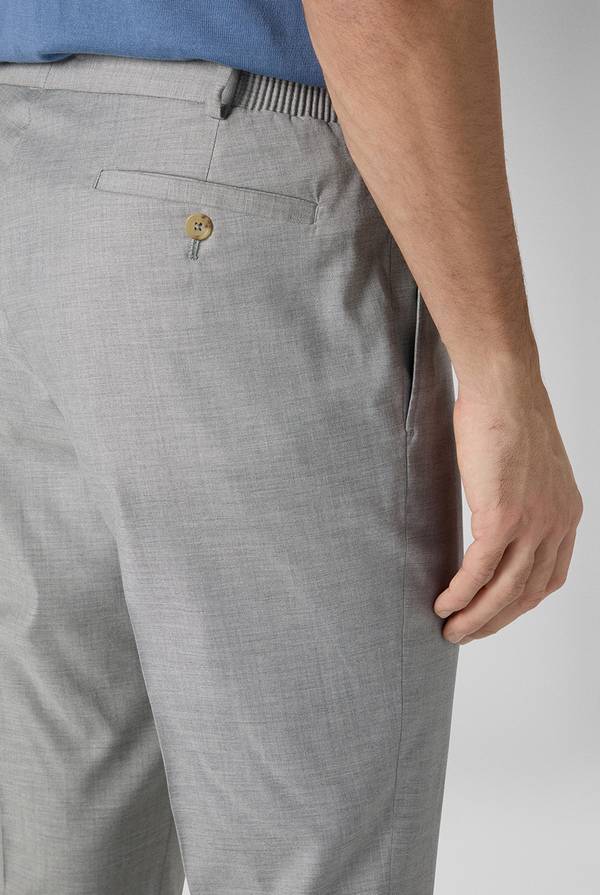 Pull Pal Zileri Pantalone classico in lana e bamboo Novità