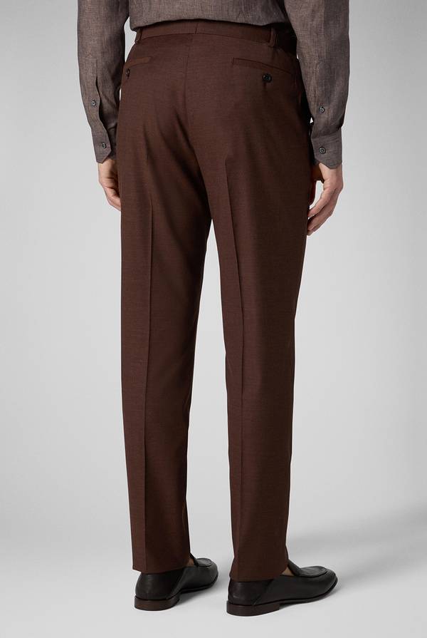 Pull Pal Zileri Pantalone classico in lana e bamboo Presa