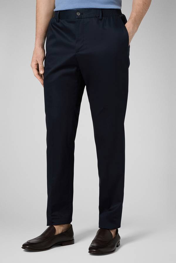 Pull Pal Zileri Pantalone in cotone e tencel stretch Offerta
