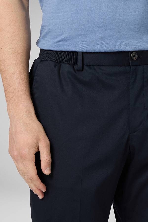 Pull Pal Zileri Pantalone in cotone e tencel stretch Offerta