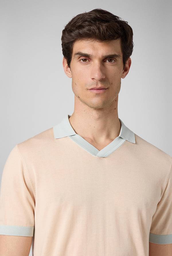 Pull Pal Zileri Polo a maniche corte con scollo a V Moda