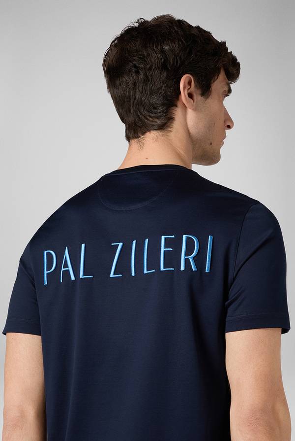 Pull Pal Zileri Tshirt con lavorazione jacquard 2025