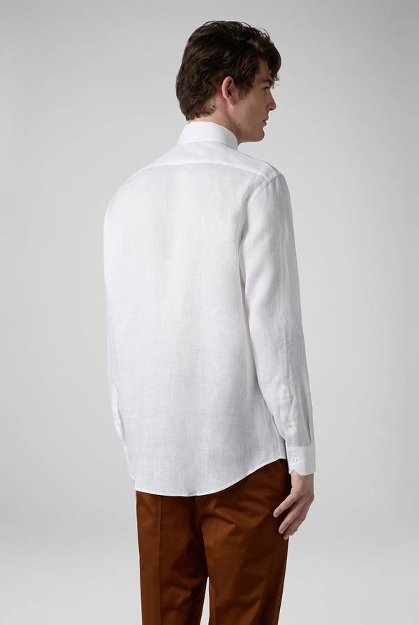 Pull Pal Zileri Camicia in lino bianca Vendita
