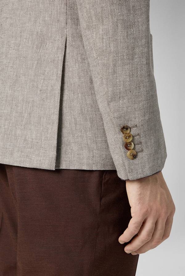 Pull Pal Zileri Giacca Brera in lino e cotone Promozione