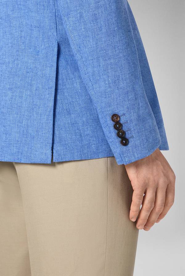 Pull Pal Zileri Giacca Brera in lino e cotone Sottocosto