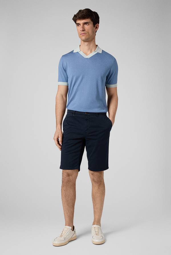 Pull Pal Zileri Polo a maniche corte con scollo a V Outlet