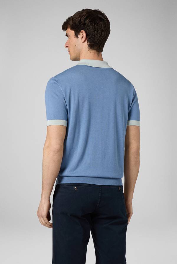 Pull Pal Zileri Polo a maniche corte con scollo a V Outlet