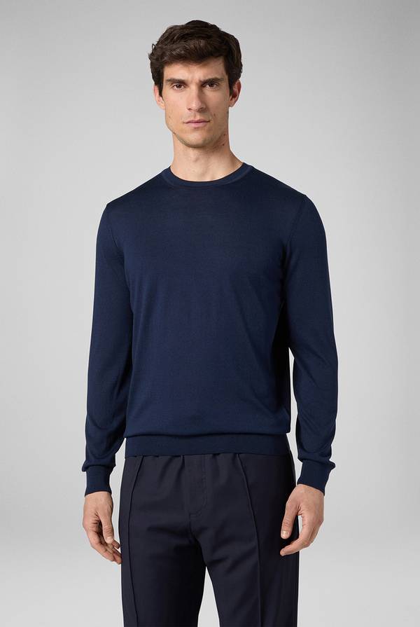 Pull Pal Zileri Girocollo in seta e cotone Sconto di tempo limitato