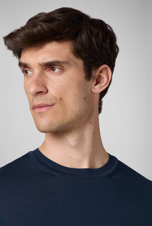 Pull Pal Zileri Girocollo in seta e cotone Sconto di tempo limitato