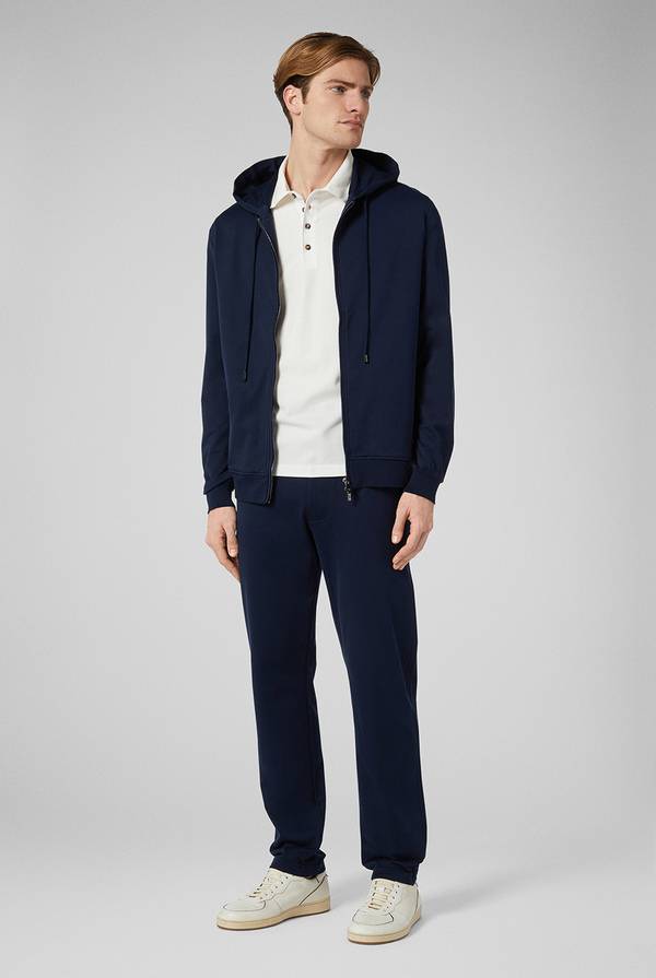 Pull Pal Zileri Felpa con cappuccio in puro cotone Offerte