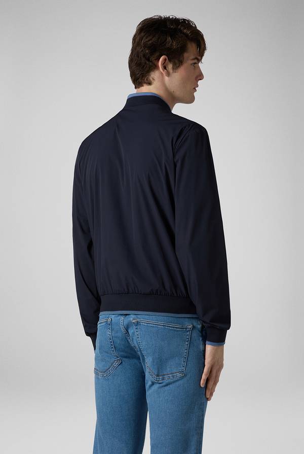 Pull Pal Zileri Bomber in soft shell color tortora Saldi Di Fabbrica