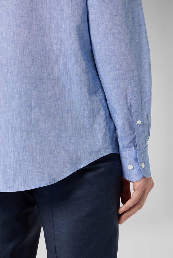 Pull Pal Zileri Camicia in lino e cotone Italia