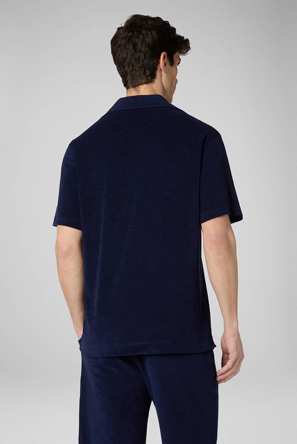 Pull Pal Zileri Camicia bowling in jersey Nuovo