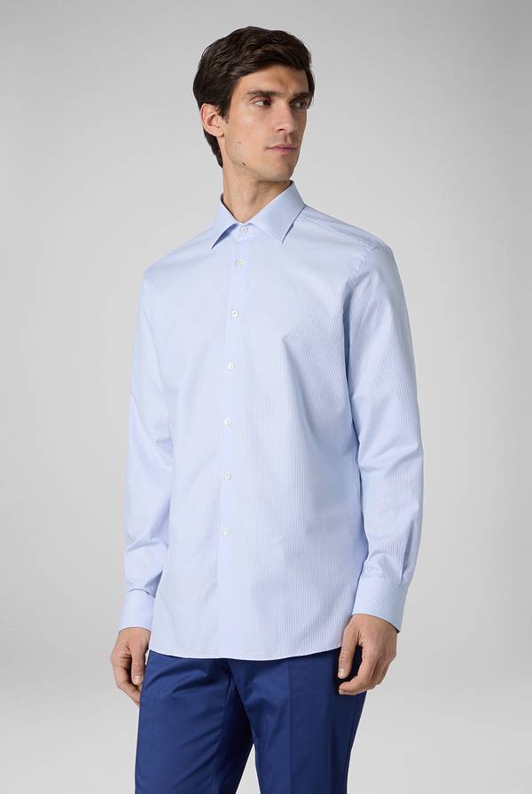 Pull Pal Zileri Camicia in puro cotone jacquard Pezzi Unici