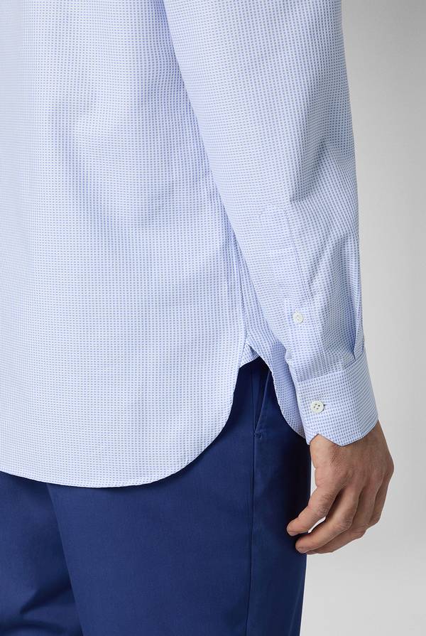 Pull Pal Zileri Camicia in puro cotone jacquard Pezzi Unici
