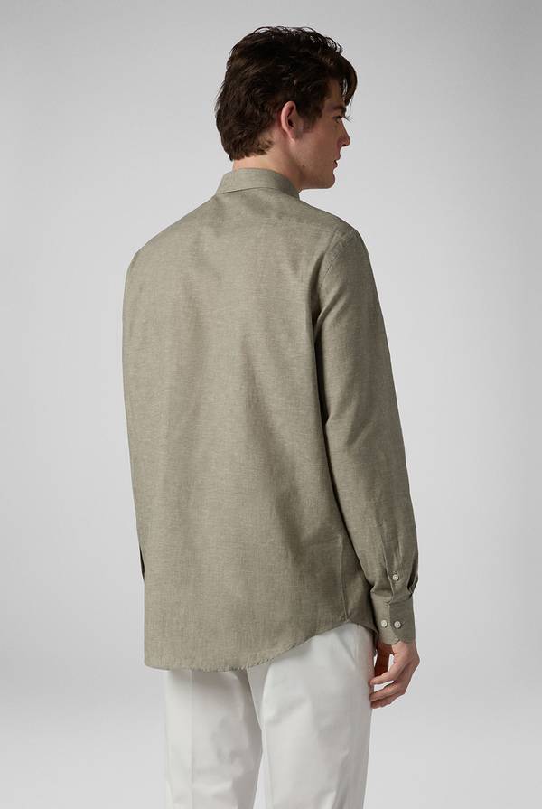 Pull Pal Zileri Camicia in lino e cotone Consegna Veloce