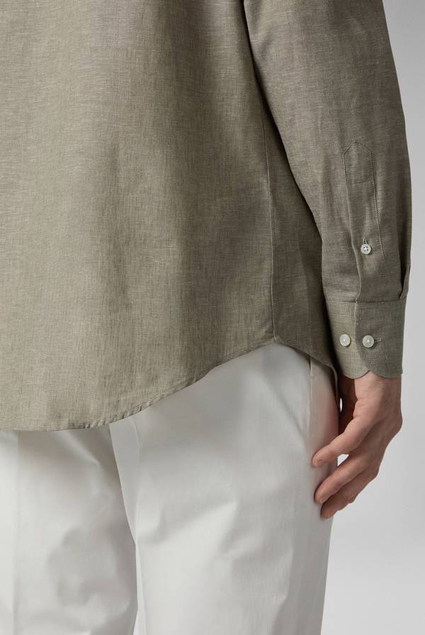 Pull Pal Zileri Camicia in lino e cotone Consegna Veloce