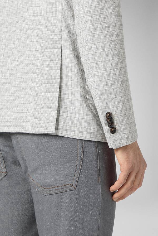 Pull Pal Zileri Giacca Effortless con motivo micro check Prezzo Ridotto