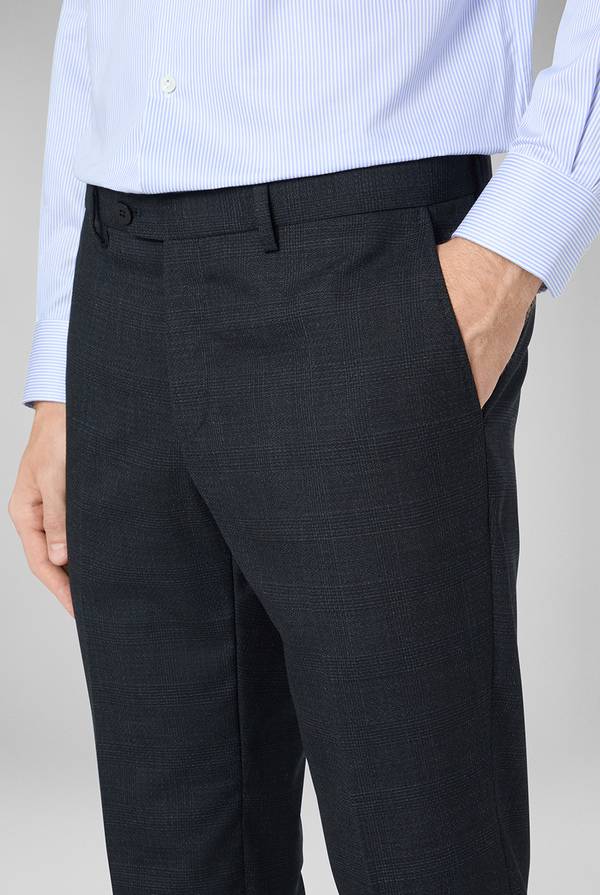 Pull Pal Zileri Abito Palladio in lana stretch con motivo Principe di Galles Sottocosto