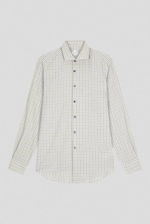 Pull Pal Zileri Camicia in flanella di cotone In Vendita
