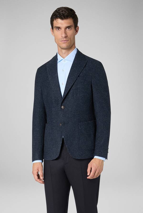 Pull Pal Zileri Giacca in lana tecnica con micro pattern Hotsell