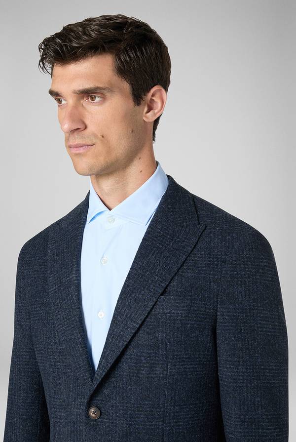 Pull Pal Zileri Giacca in lana tecnica con micro pattern Hotsell