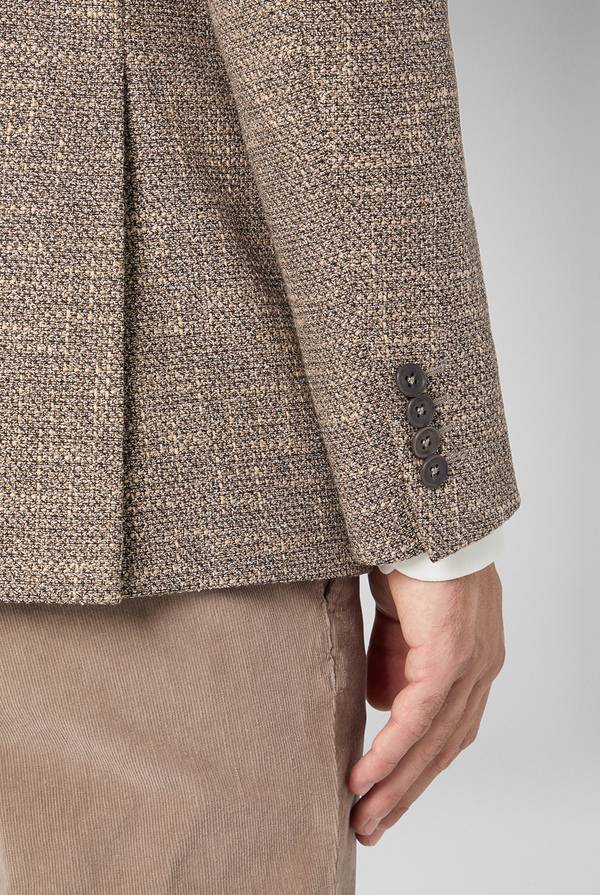 Pull Pal Zileri Giacca Vicenza in cotone, lana e viscosa effetto maglia Vendite Flash