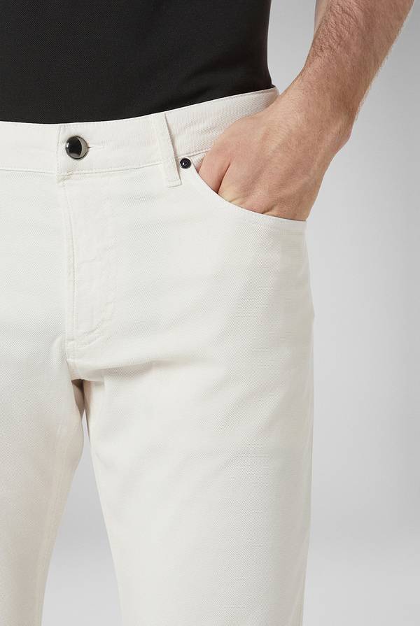 Pull Pal Zileri Pantalone 5 tasche in cotone stretch tinto in capo Qualità