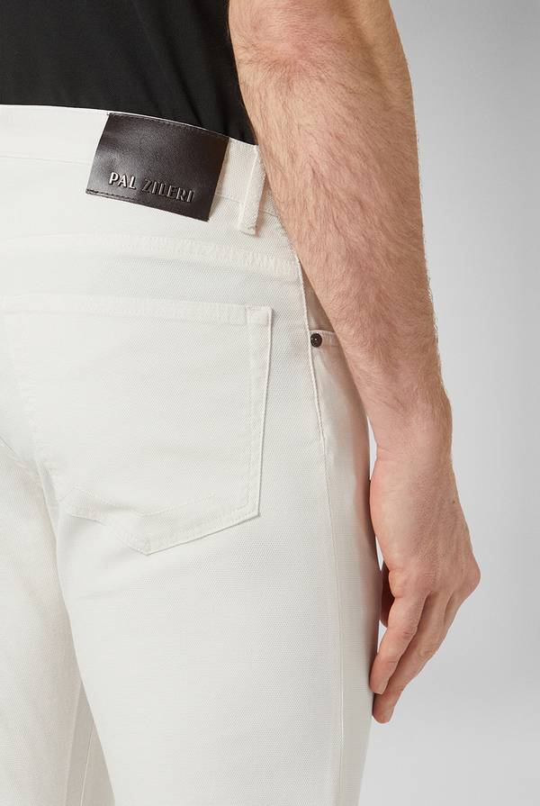 Pull Pal Zileri Pantalone 5 tasche in cotone stretch tinto in capo Qualità