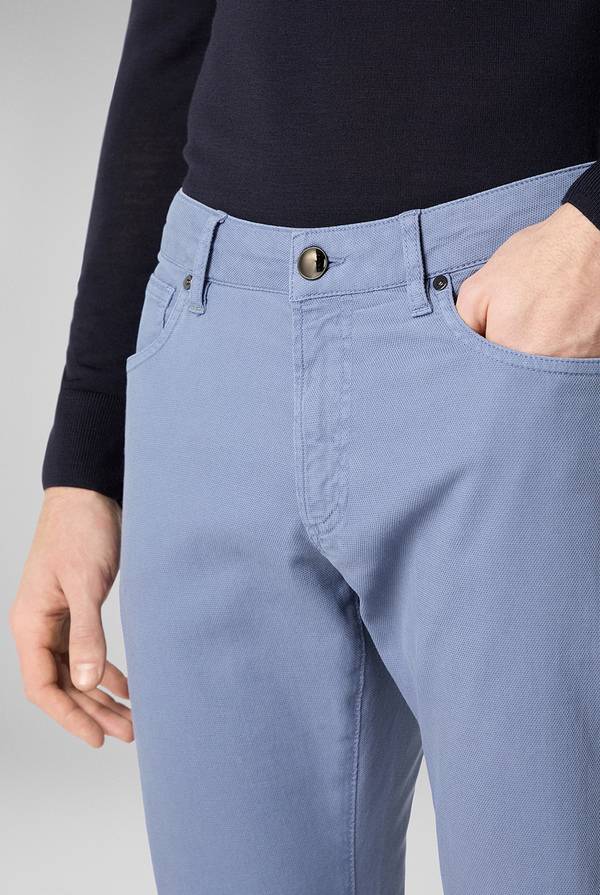 Pull Pal Zileri Pantalone 5 tasche in cotone stretch tinto in capo Vendita