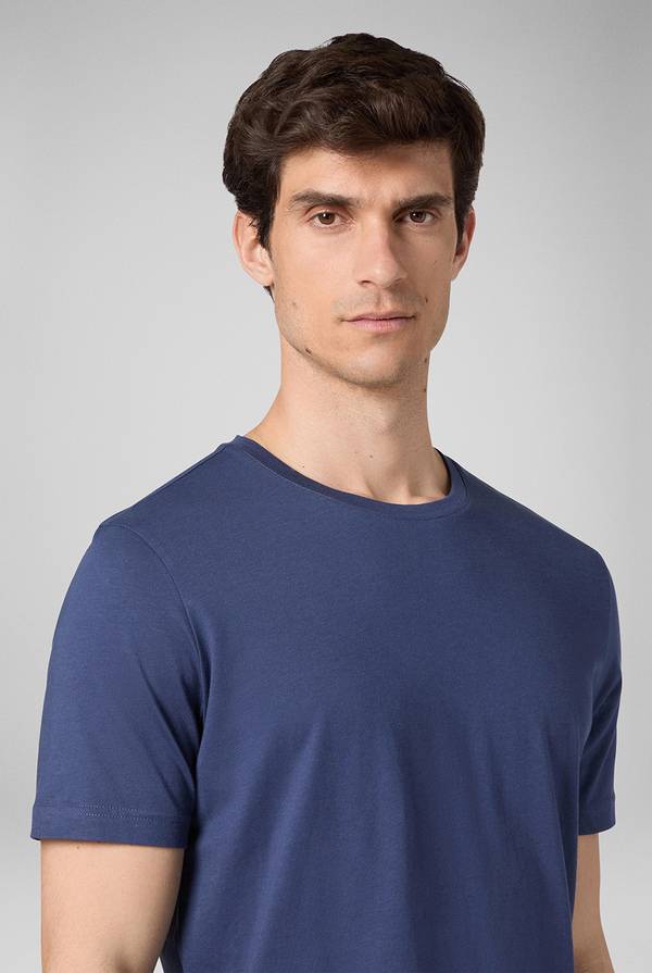 Pull Pal Zileri T-Shirt in cotone nel colore blu Outlet