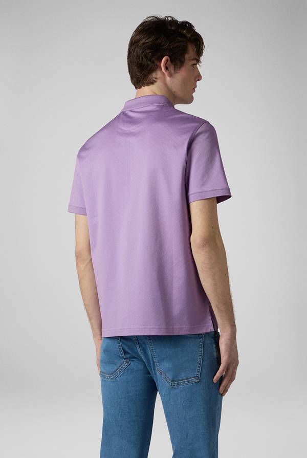 Pull Pal Zileri Polo con monogramma allover Vendita Calda
