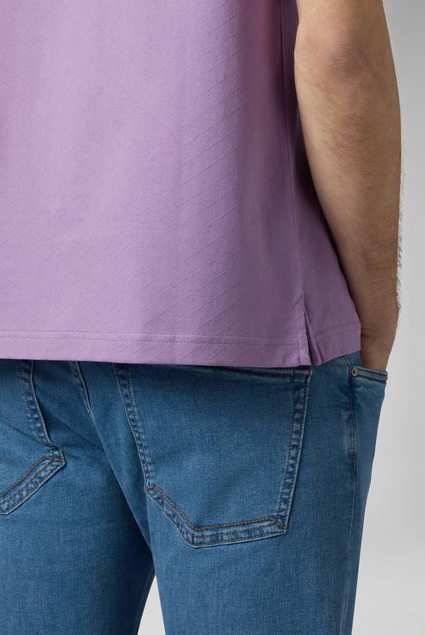 Pull Pal Zileri Polo con monogramma allover Vendita Calda