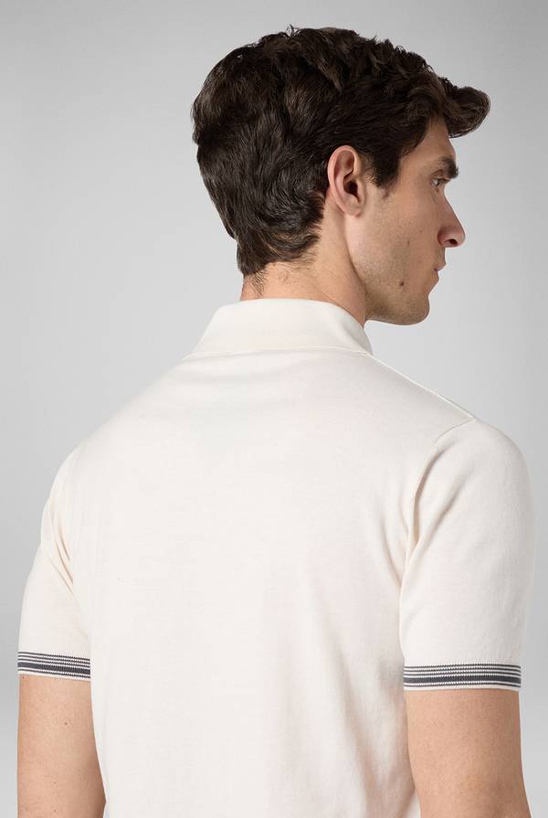 Pull Pal Zileri Polo con finiture millerighe Vendite Flash