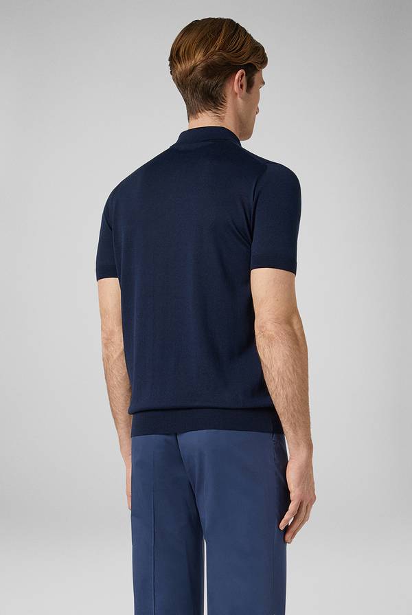 Pull Pal Zileri Polo in maglia di seta e cotone Negozio