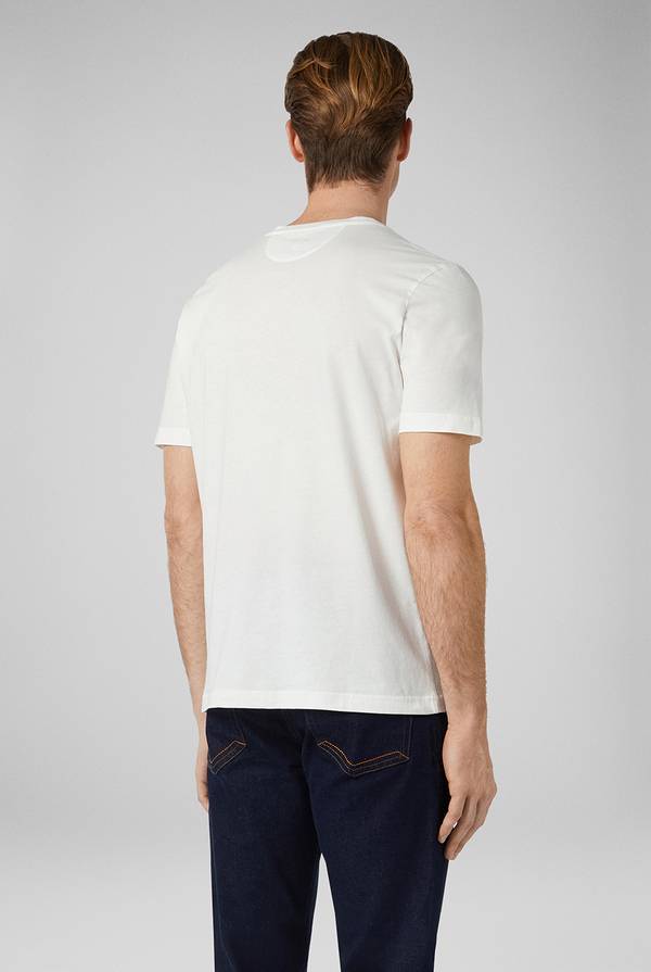 Pull Pal Zileri T-Shirt in cotone nel colore bianco Nuova