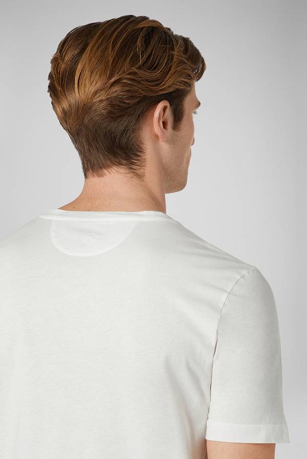Pull Pal Zileri T-Shirt in cotone nel colore bianco Nuova