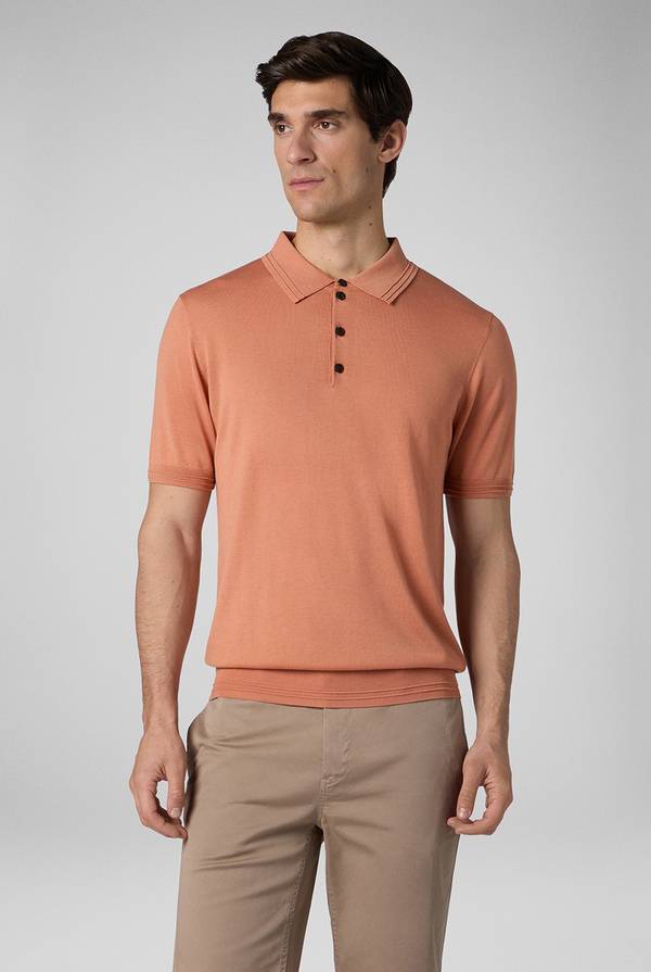 Pull Pal Zileri Polo in cotone e tencel 2025