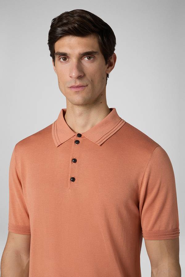 Pull Pal Zileri Polo in cotone e tencel 2025