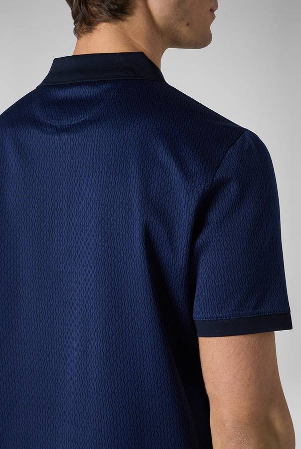 Pull Pal Zileri Polo a zip in cotone mercerizzato Italy