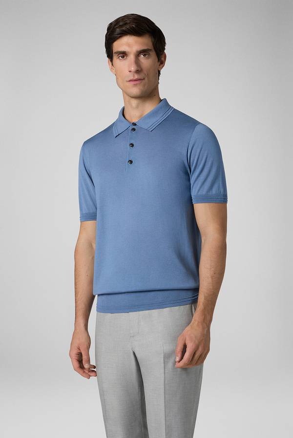 Pull Pal Zileri Polo in cotone e tencel Promozione