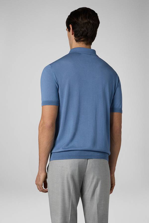 Pull Pal Zileri Polo in cotone e tencel Promozione