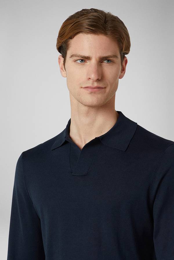 Pull Pal Zileri Polo in maglia a maniche lunghe Spedizione Gratuita
