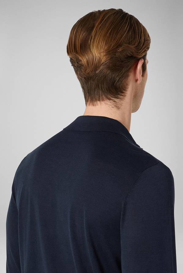 Pull Pal Zileri Polo in maglia a maniche lunghe Spedizione Gratuita