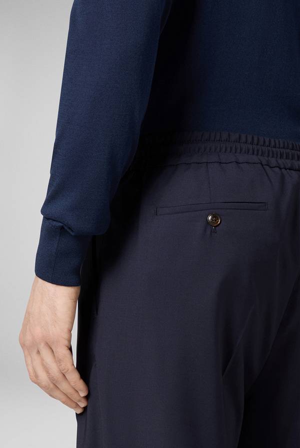 Pull Pal Zileri Drawstring in lana Outlet